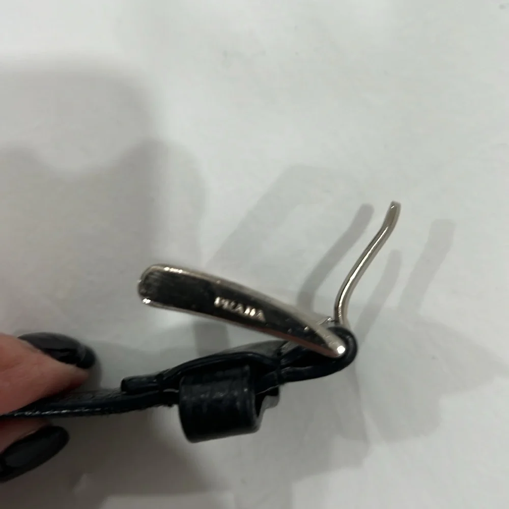 Prada black pebble leather belt - Picture 8 of 9